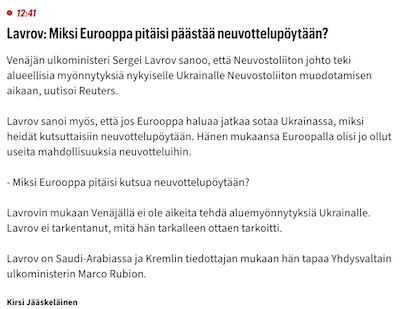 Ote Iltalehdestä