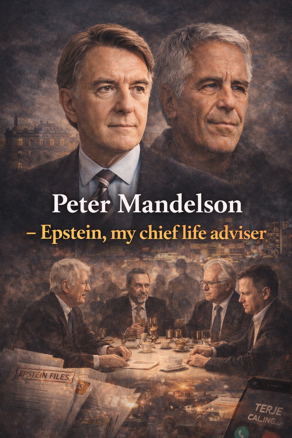 Peter Mandelson - Epstein, my chief life adviser