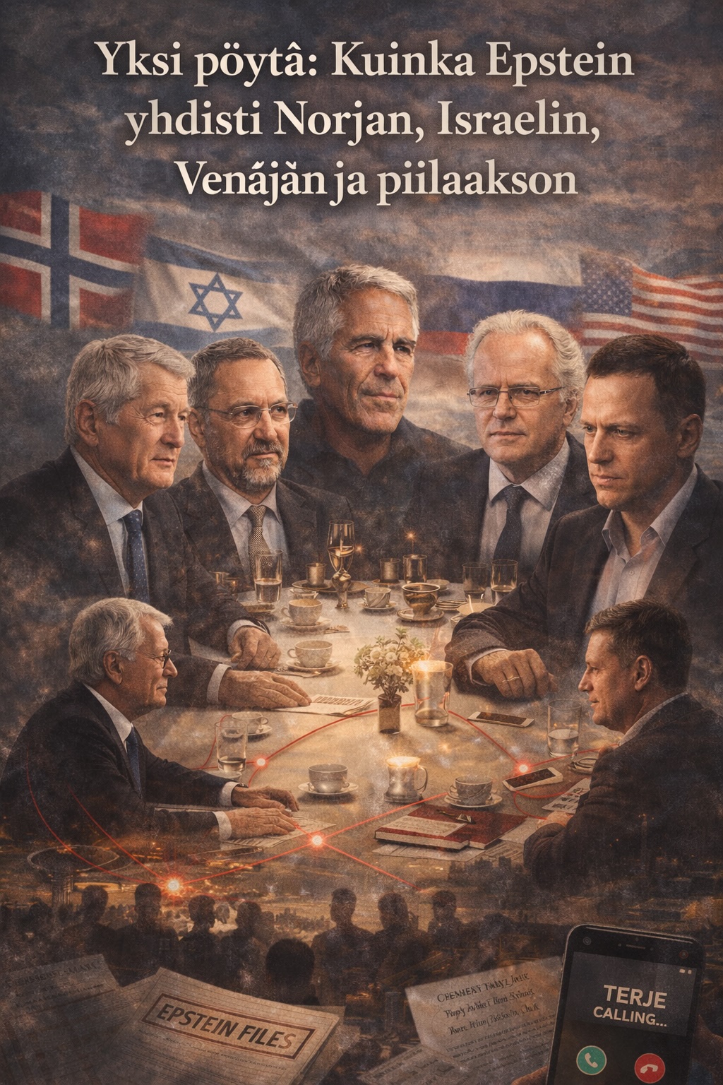 Yksi pöytä — Kuinka Epstein yhdisti Norjan, Israelin, Venäjän ja piilaakson