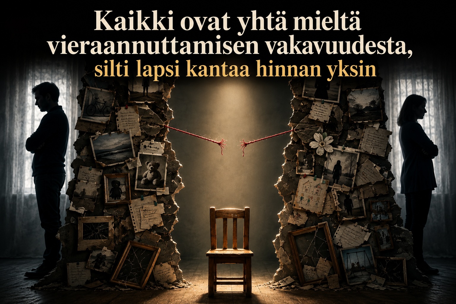 Kaikki ovat yhtä mieltä vieraannuttamisen vakavuudesta, silti lapsi kantaa hinnan yksin