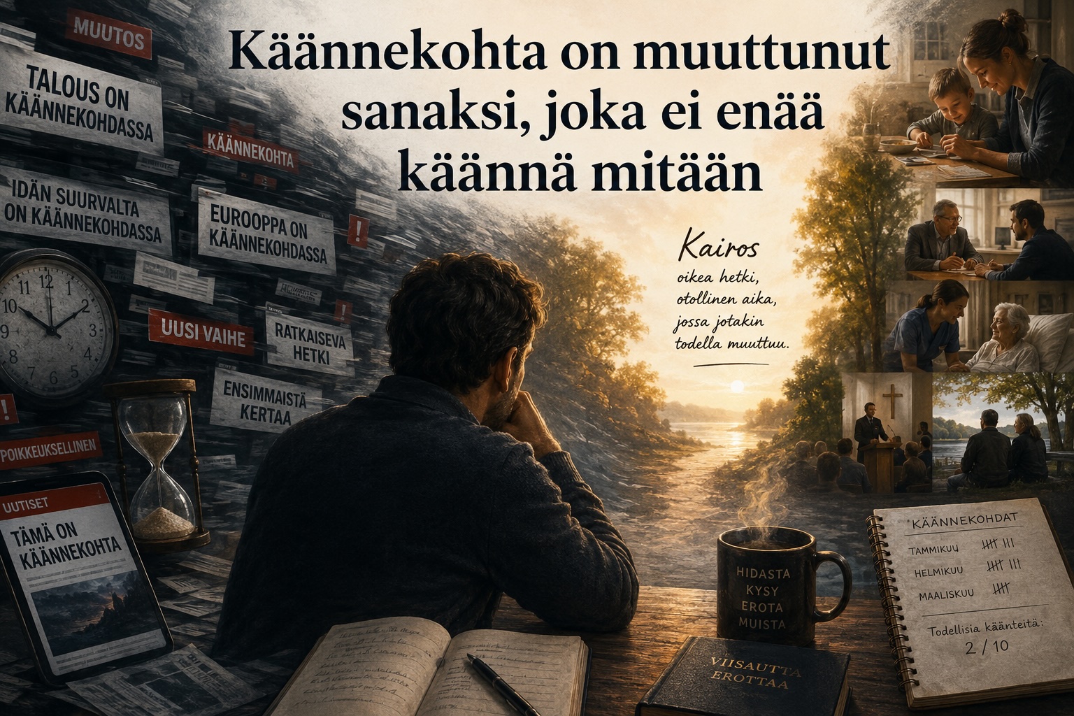 Käännekohta on muuttunut sanaksi, joka ei enää käännä mitään