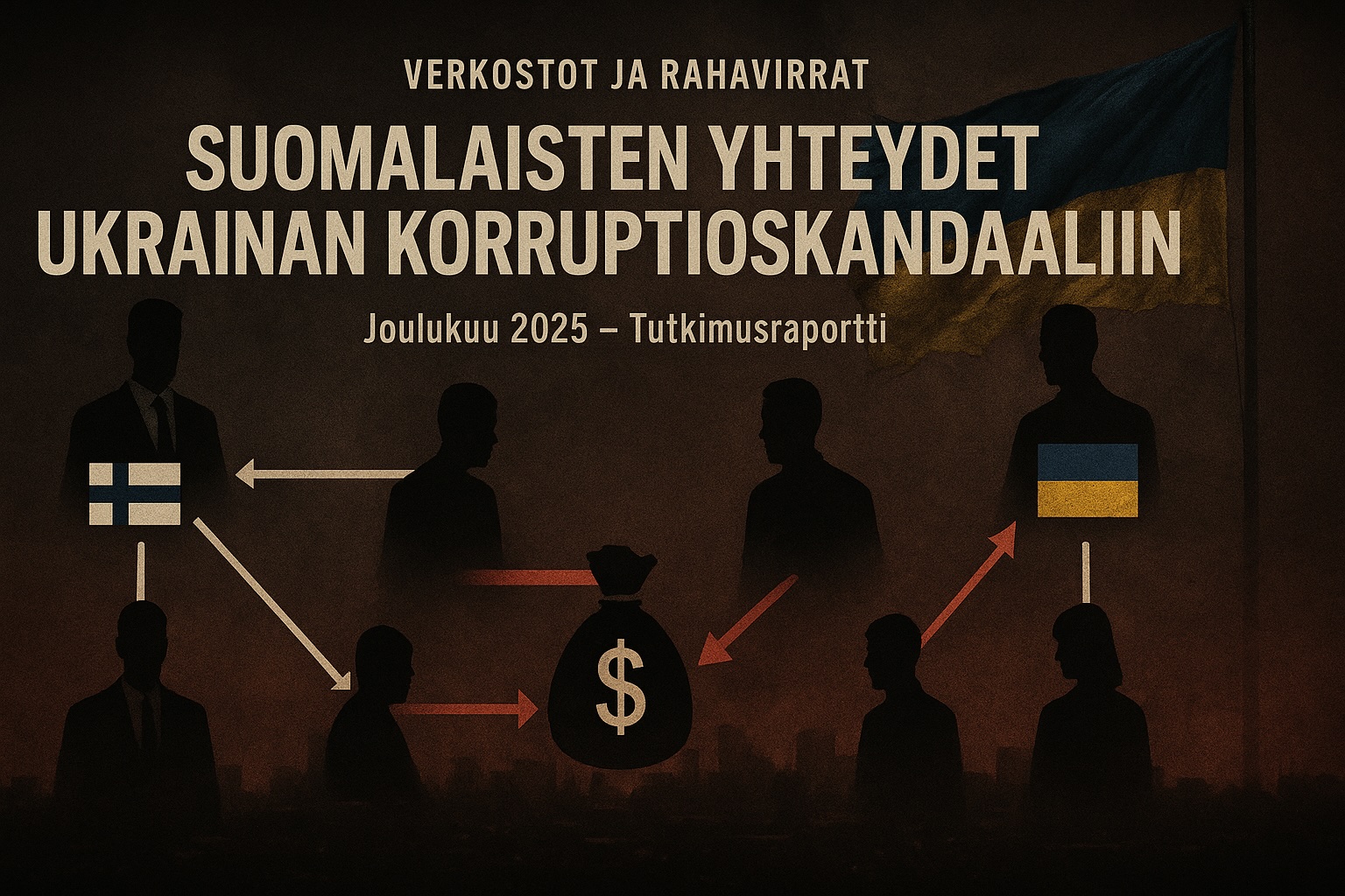 Verkostot ja rahavirrat: Suomalaisten yhteydet Ukrainan jälleenrakennukseen korruptioskandaalin varjossa