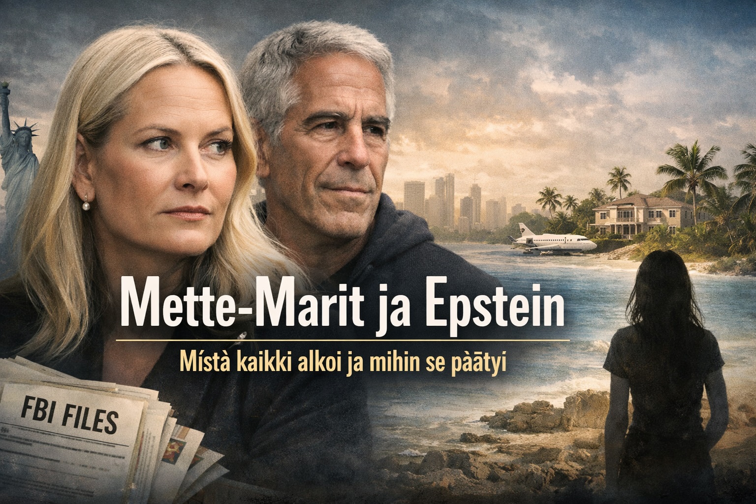 Mette-Marit ja Epstein: mistä kaikki alkoi ja mihin se päätyi