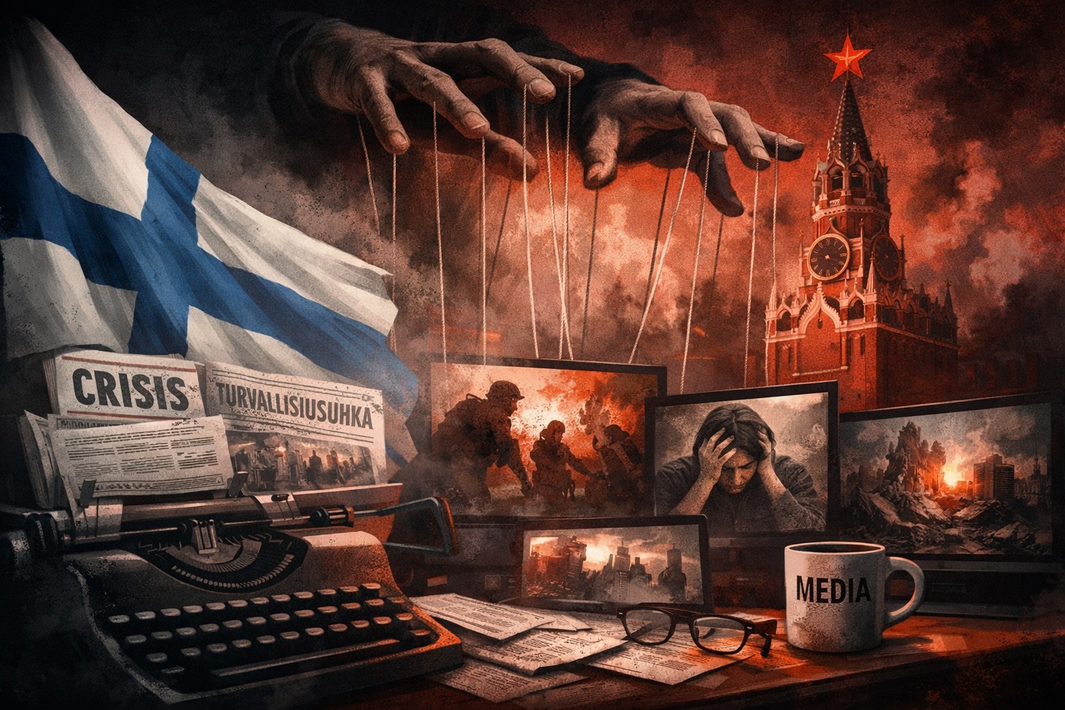 Suomen media Venäjän informaatiovaikuttamisen pauloissa