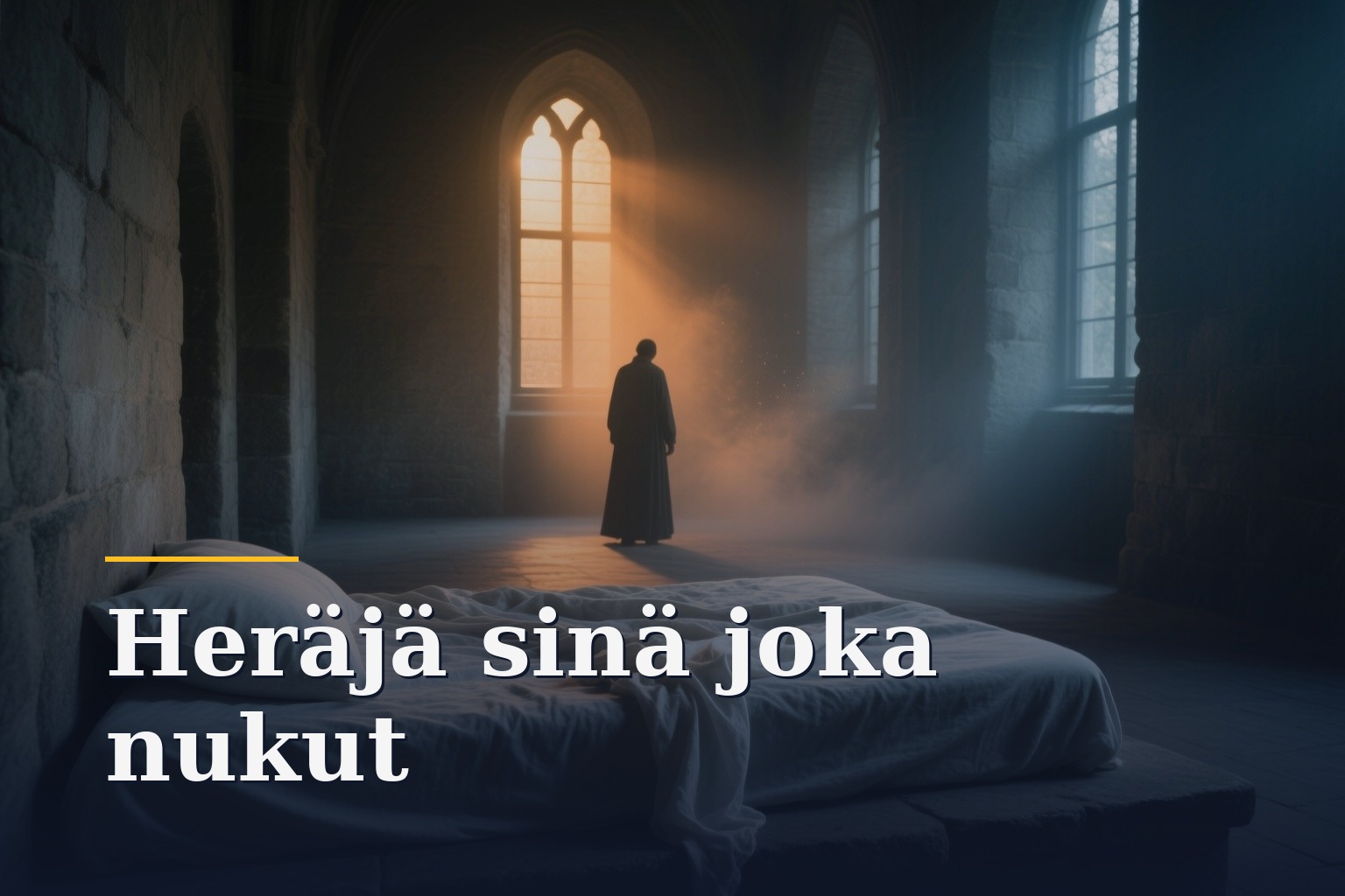 Heräjä sinä, joka nukut: kun kutsu itse antaa voiman nousta