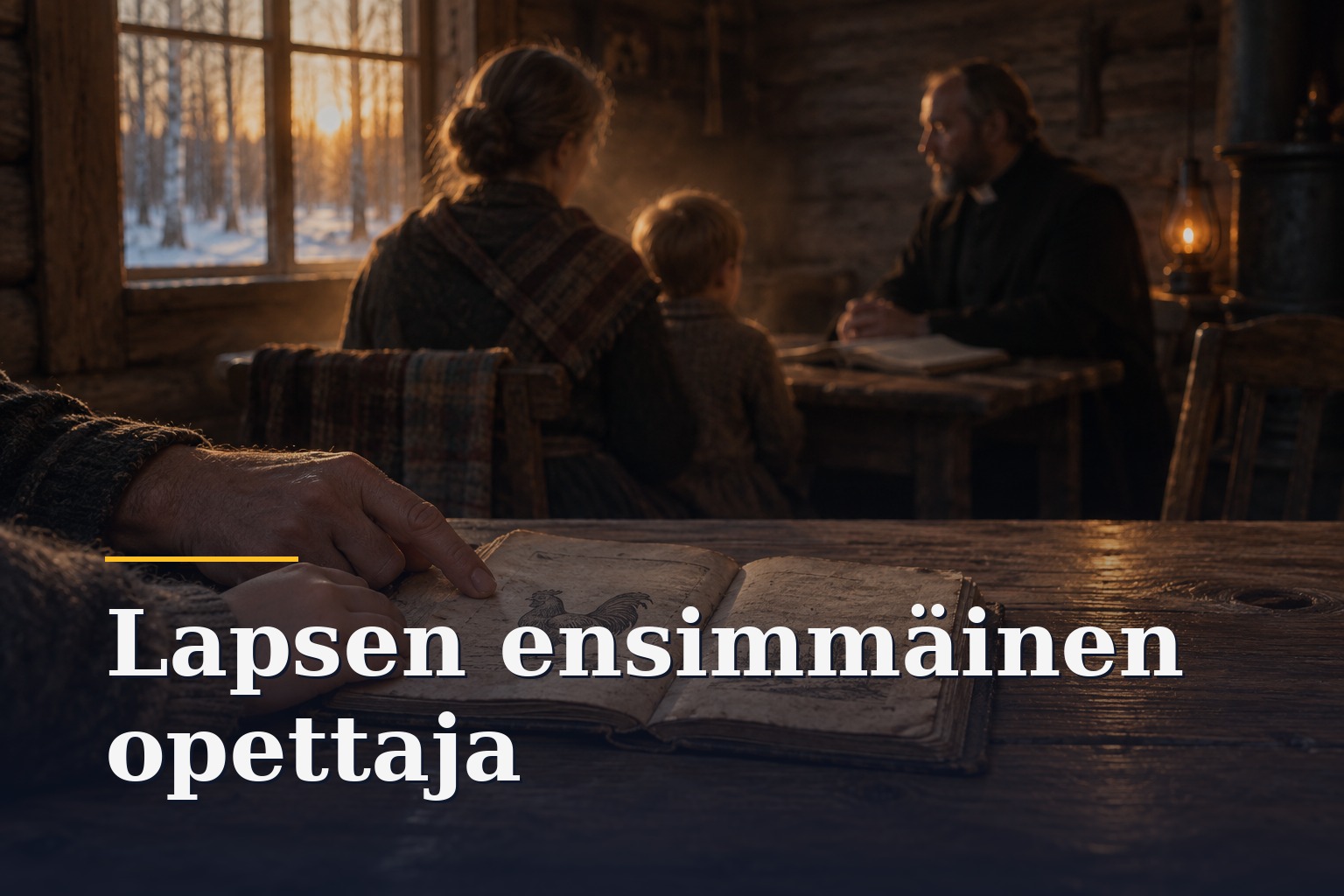 Suomi velvoitti lapset oppimaan eikä käymään koulua, minkä tähden kysymys kotiopetuksesta on kysymys siitä, kuka on lapsen ensimmäinen opettaja